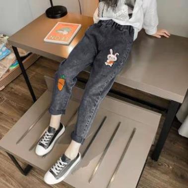 Quần jean size đại cho bé gái 9 tuổi (3-15 tuổi) ✨✨ Quần bò bé gái lớn 20kg 25kg 30kg 35kg 40kg 45kg 50kg