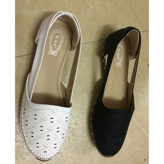 Giầy Thái Lan 1.5cm, giày đục lỗ thoát mồ hôi, thêu họa tiết lạ đẹp, rất êm mềm nhẹ