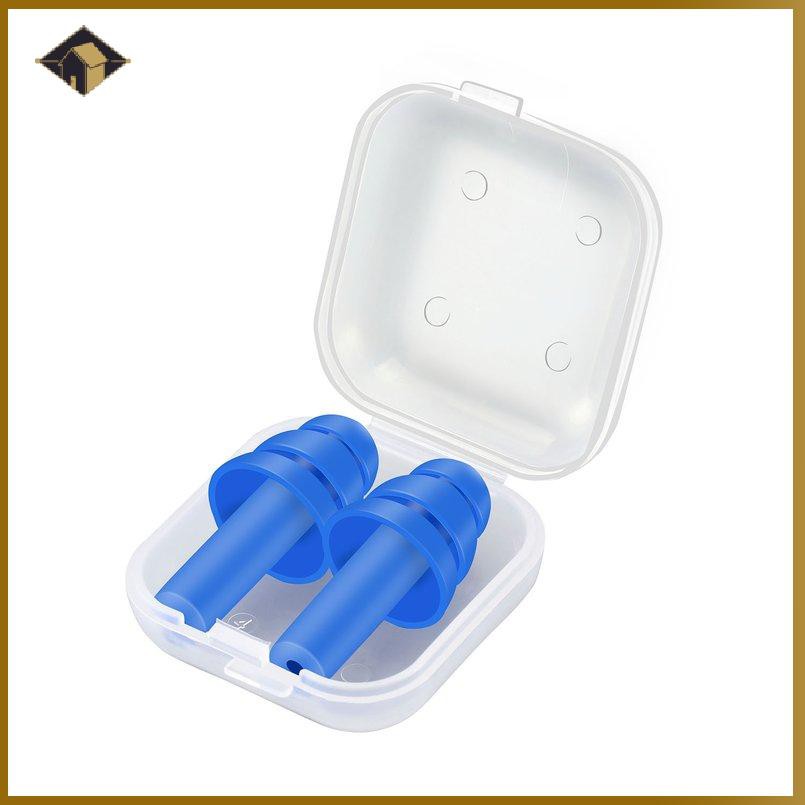 Nút bịt tai chống ồn silicone cách âm khi ngủ có Giá