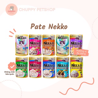 Pate cho mèo - Pate tươi Nekko cho mèo nhiều vị gói 70g