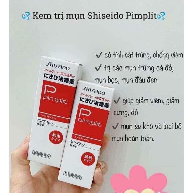 Kem Mụn Shiseido Pimplit Acne Remedy nội địa Nhật Bản