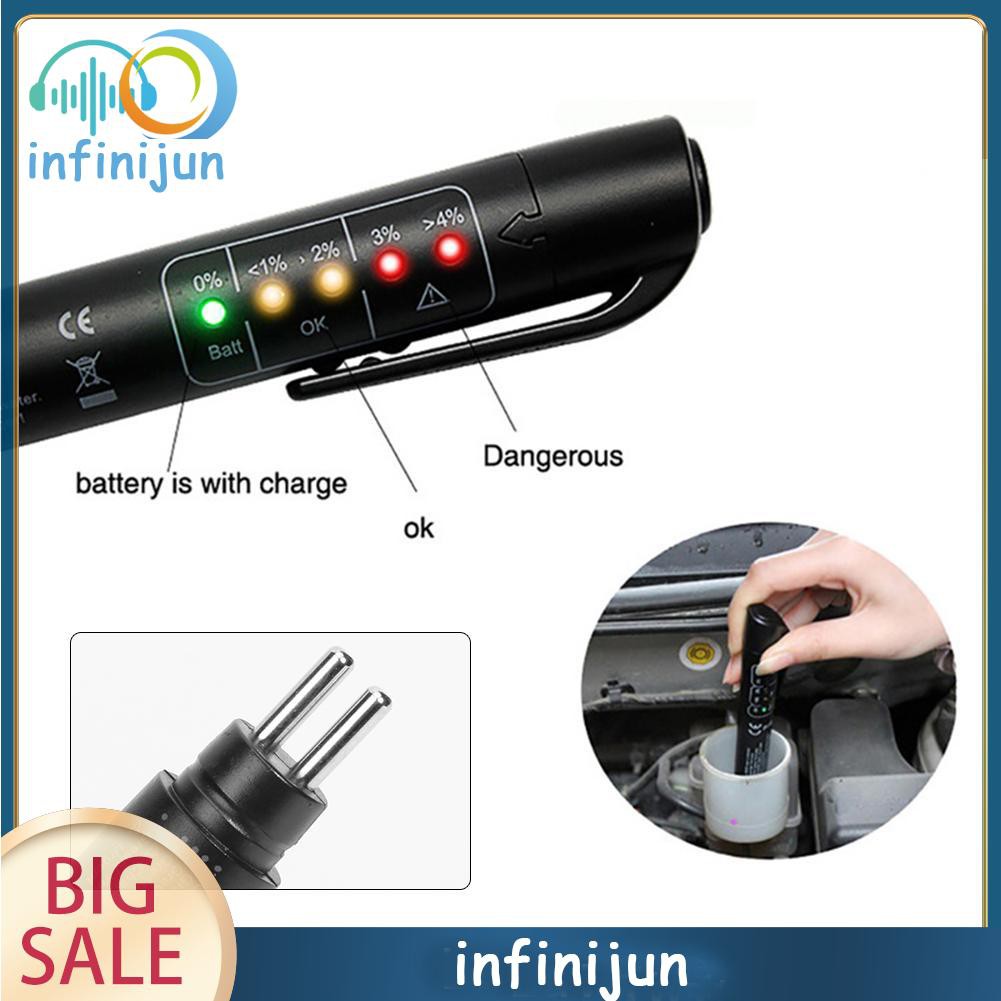 Bút Kiểm Tra Dầu Phanh Với 5 Đèn Led Cho Xe Hơi