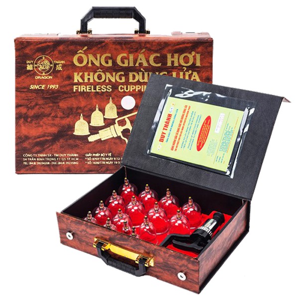 Bộ giác hơi không dùng lửa Duy Thanh YGH01