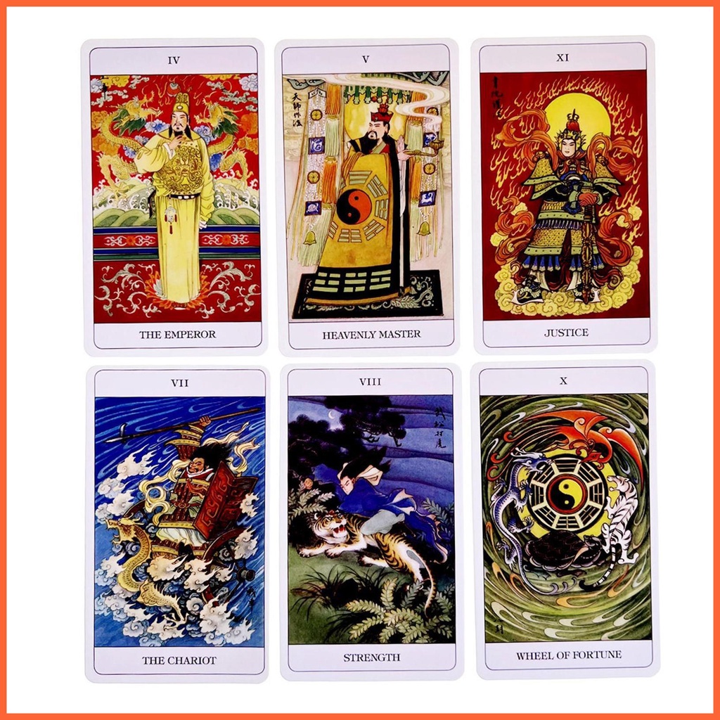 Bộ Bài Tarot Phong Cách Trung Quốc