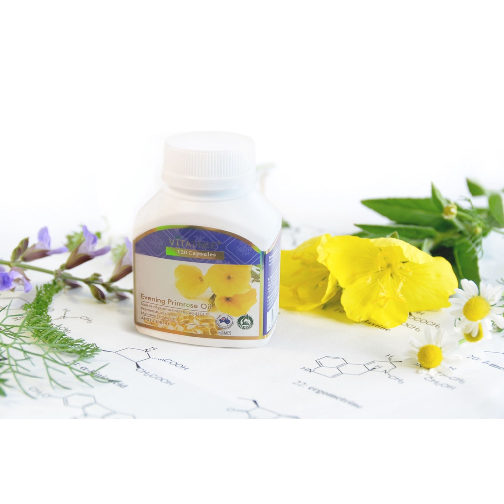 Tinh Dầu Hoa Anh Thảo VITATREE EVENING PRIMROSE OIL - HÀNG ÚC CHÍNH HÃNG 100 viên