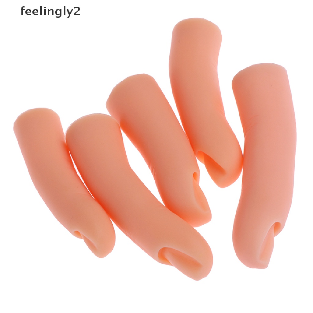 [Hàng mới về] Set 5 mô hình ngón tay giả tập vẽ trang trí móng nghệ thuật tiện dụng