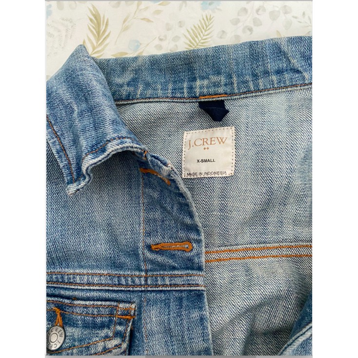 Áo khoác Jeans Hiệu J. Crew - Auth xách tay Mỹ