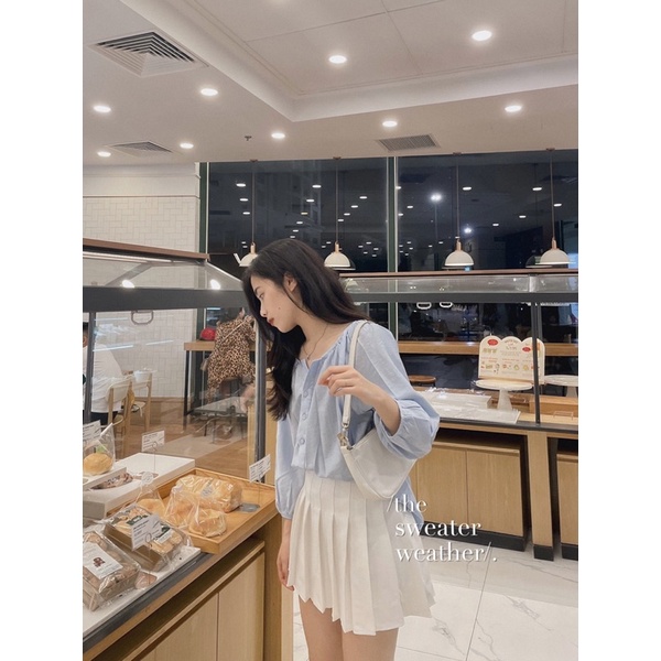 Áo sơ mi tay lỡ chất đũi mát ( Ảnh thật ) | BigBuy360 - bigbuy360.vn