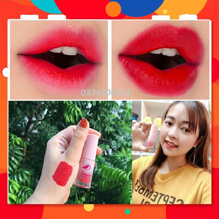 SON KEM HANDMADE [ FREESHIP ] SIÊU LÌ 🚒 SON THIÊN NHIÊN LIPSTICK