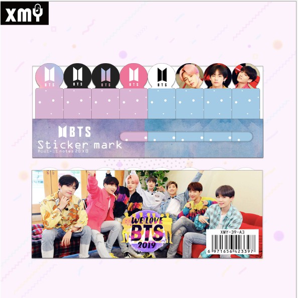 Đánh dấu trang Bangtan BLACK PINK mẫu mới nhất