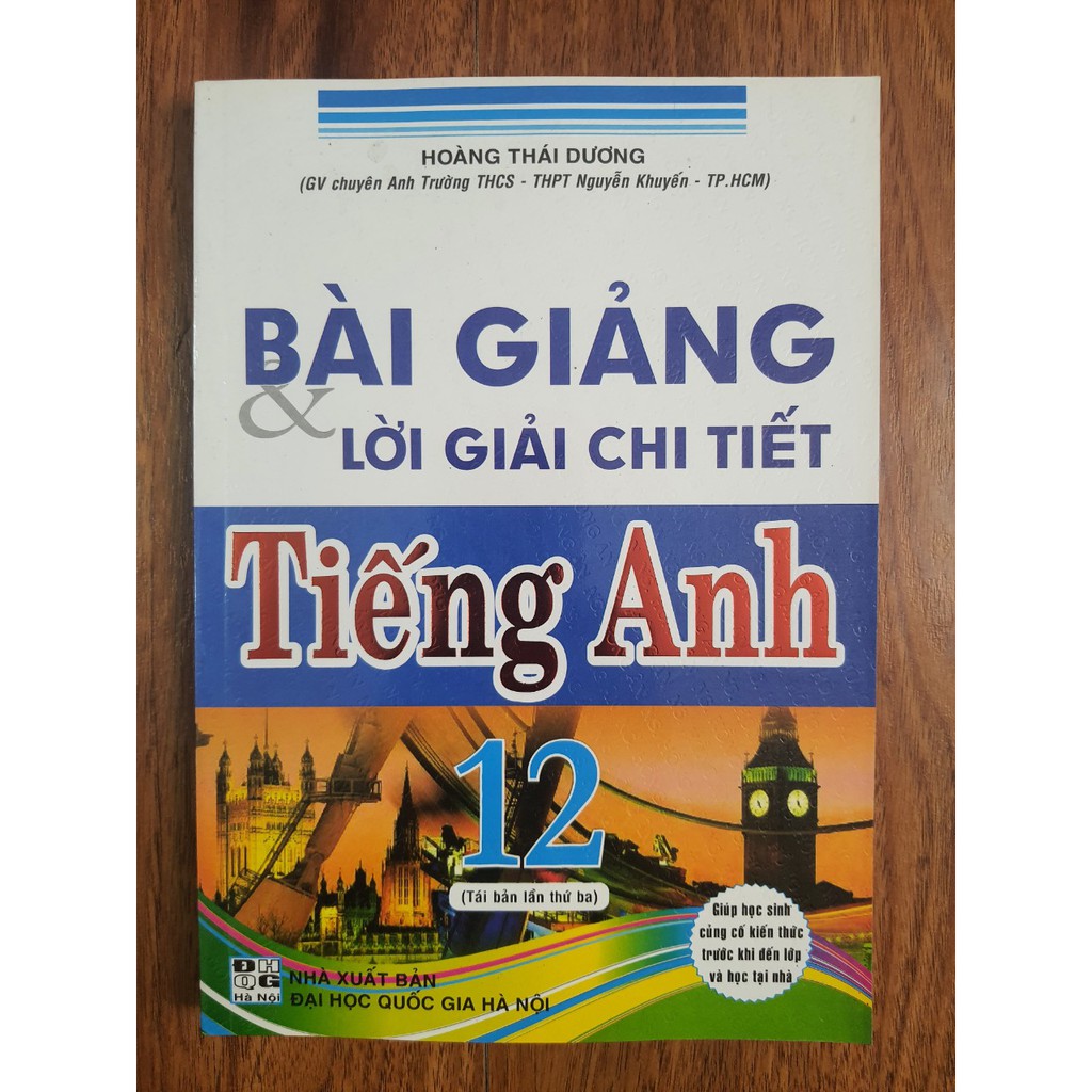 Sách - Bài giảng &amp; lời giải chi tiết Tiếng Anh 12