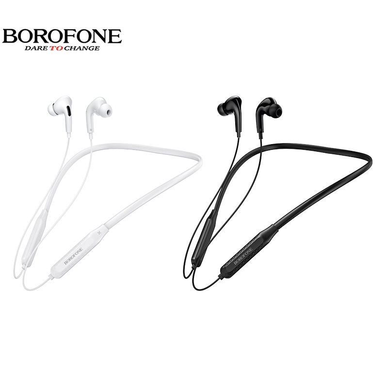 Tai nghe nhét tai bluetooth BOROFONE BE45 Sport chống ồn, không dây, nghe nhạc đàm thoại 10 tiếng - Chính hãng