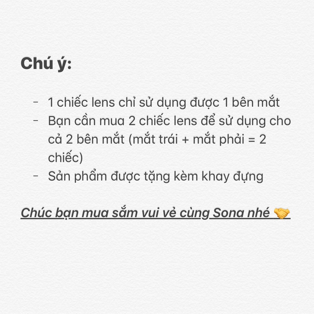 20 MẪU LENS CẬN + khay gương dụng cụ | BigBuy360 - bigbuy360.vn