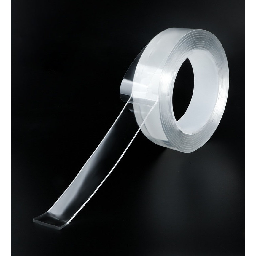 Băng Keo Nano 2 Mặt Ma Thuật Cường Lực ( Dày 2mm, Rộng 3cm, Dài 3 mét)
