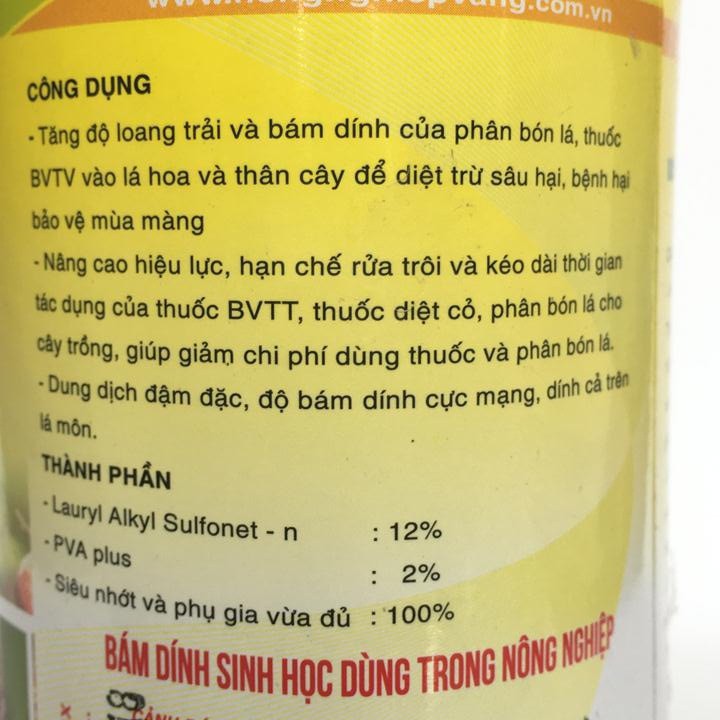 (Rẻ nhất) Chất bám dính 3 trong 1 dùng cho cây trồng chai 500ml tại thietbinhavuon- hàng đẹp - giao hàng nhanh.
