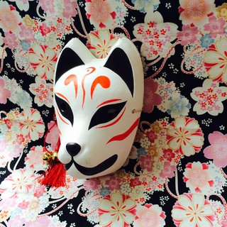 KITSUNE_#6(Mặt nạ cáo,mask fox) -cosplay