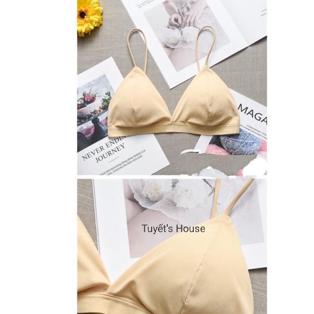 Áo Bra Su Tăm Mềm Mại Laca Store, áo bra hến H21-1