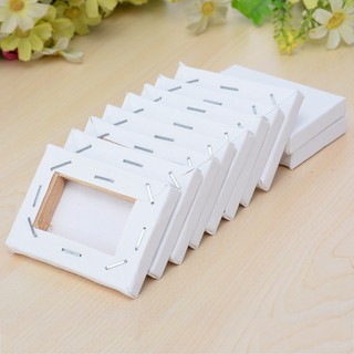 Bộ 10 bảng khung vẽ tranh sơn dầu mini 5 * 7 cm