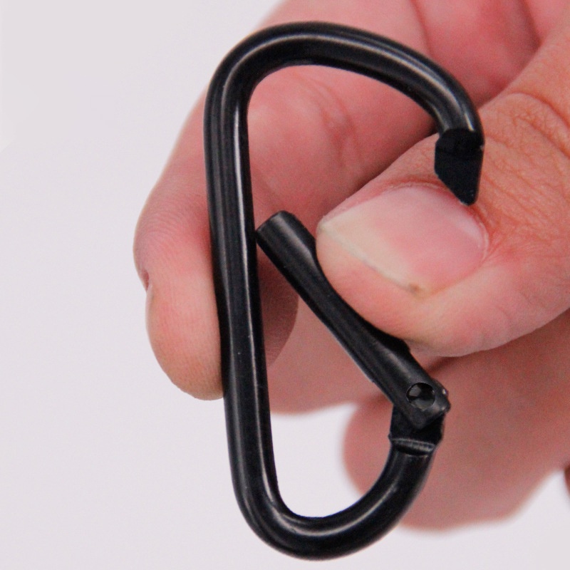 Móc Khóa Carabiner Bằng Hợp Kim Nhôm Cho Đi Du Lịch / Cắm Trại