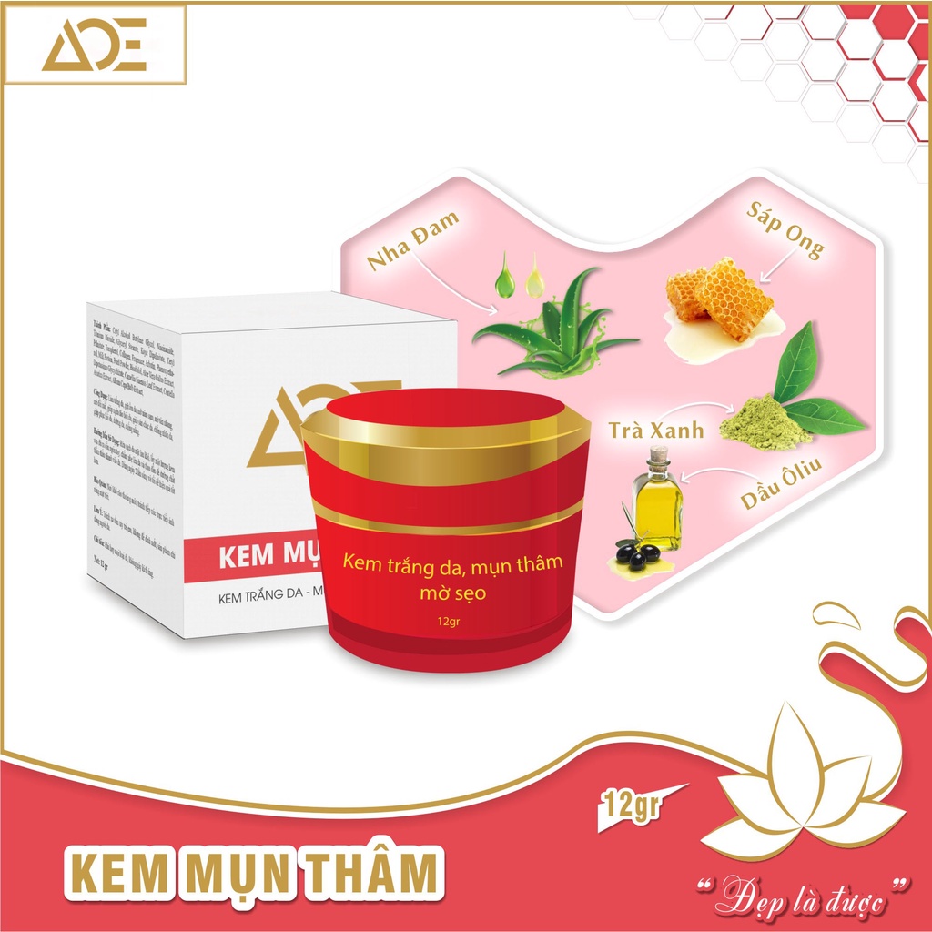 Kem ACE trắng da, mụn thâm, mờ sẹo (12g)
