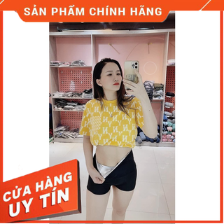 Quần lửng quần ngố gỉam mỡ bụng quần tập gym "set 2 chiếc"