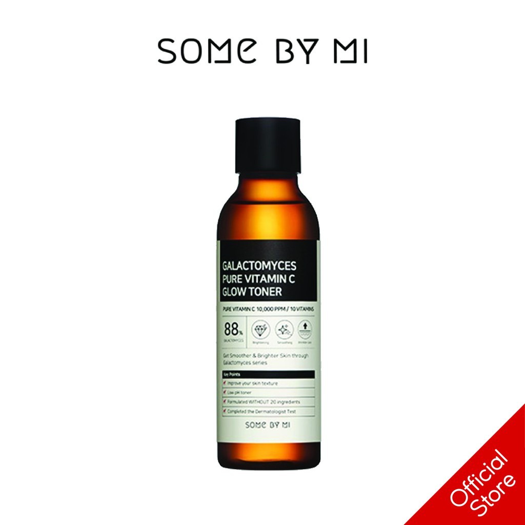 Bộ SomeByMi Galactomyces Pure Vitamin C Glow Nước Hoa Hồng 200ml&Tinh Chất Dưỡng Trắng Da 30ml