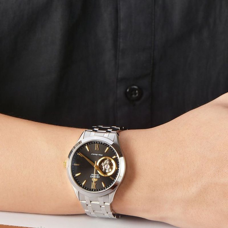 [Automatic] Đồng Hồ Nam 0rient Dây Đúc Lộ Tim Máy Cơ | BigBuy360 - bigbuy360.vn