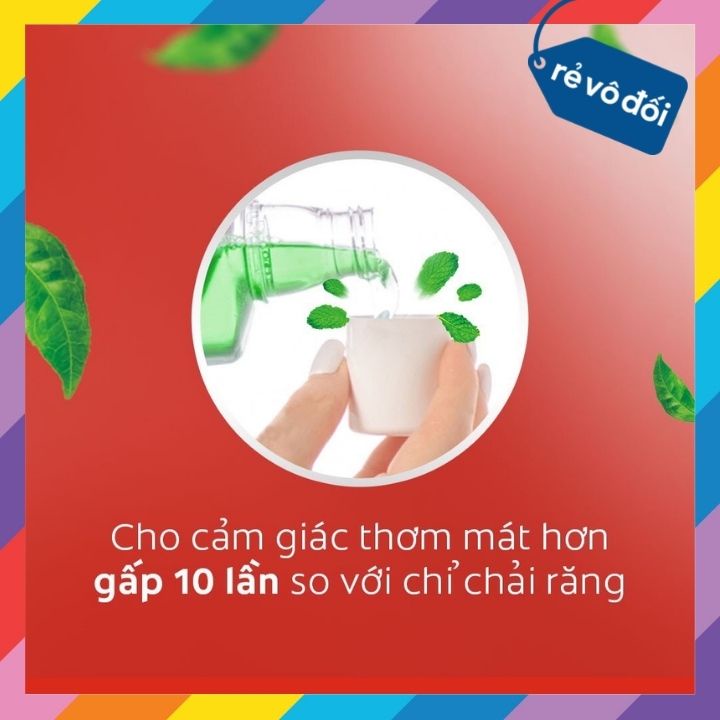 Combo 2 nước súc miệng Colgate diệt 99% vi khuẩn Plax trà xanh 500ml - Thái Lan