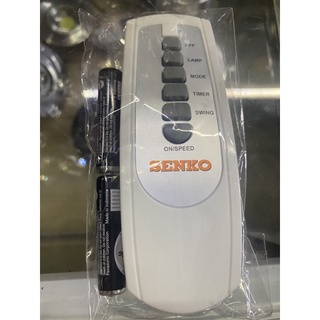 Remote quạt Senko tặng pin pana