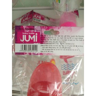 Bình sữa JUMI 250ml. 140ml