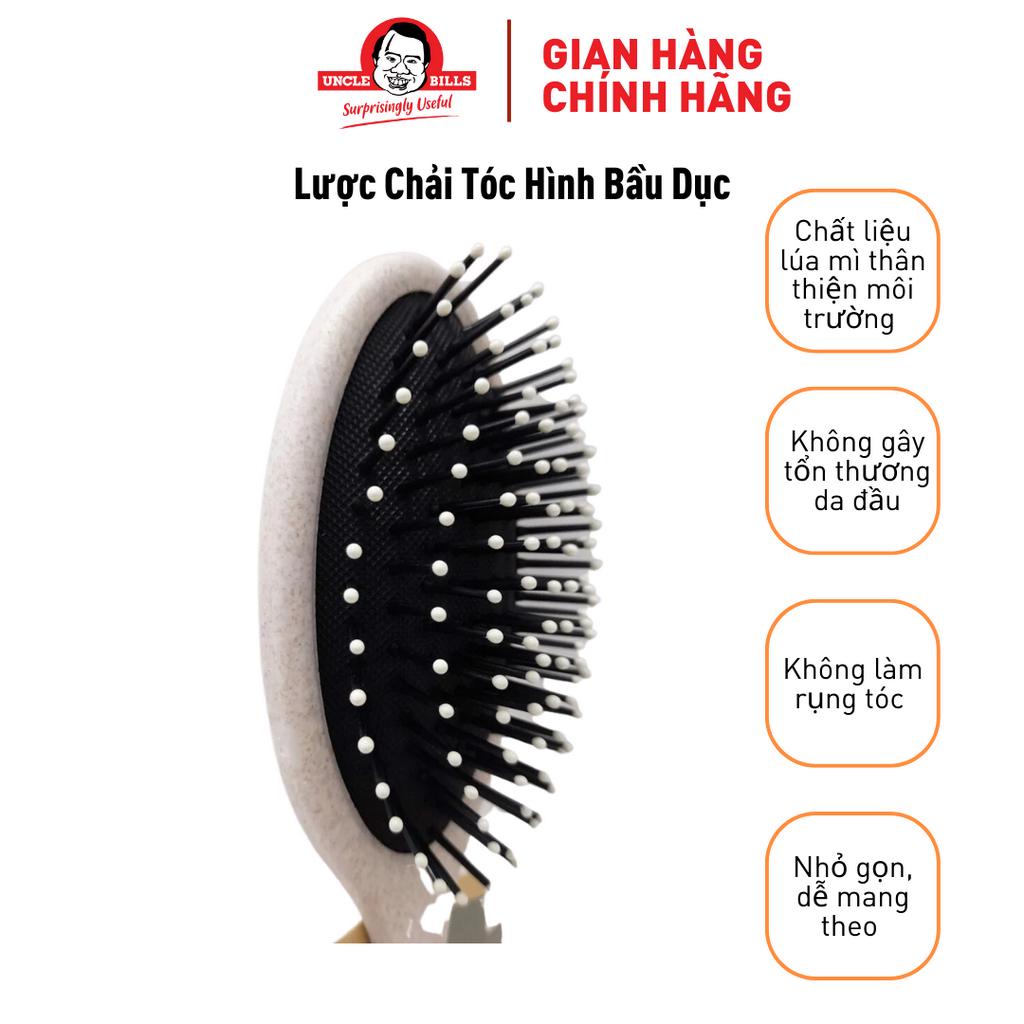 Lược Chải Mát Xa Da Đầu Sợi Lúa Mì AH4594 Uncle Bills