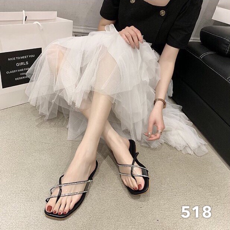 XẢ DÉP XỎ NGÓN ĐÍNH ĐÁ - 518