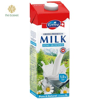 SỮA TƯƠI TIỆT TRÙNG ÍT BÉO (1.5% FAT  EMMI SWISS PREMIUM 1 LÍT)