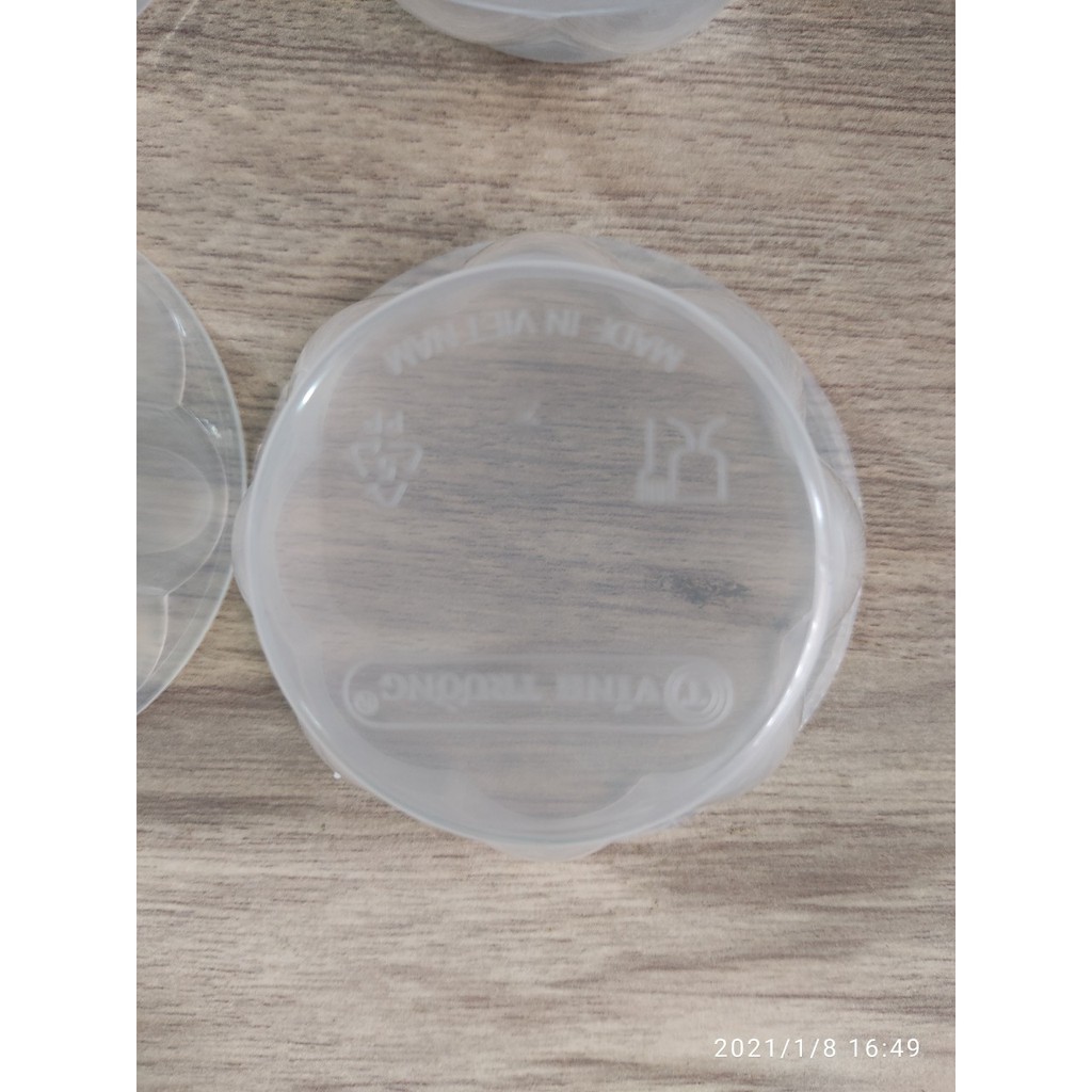 50 Khuôn Bánh Flan/ Sữa Chua/ Rau Câu Hình Bông 90ml - Kèm Nắp Đậy 90ml