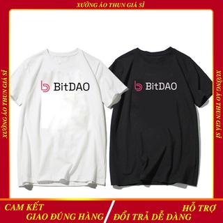 Áo thun Bitdao Cotton 100% vải dày mịn, mát cho Nam Nữ - Áo Thun Crypto