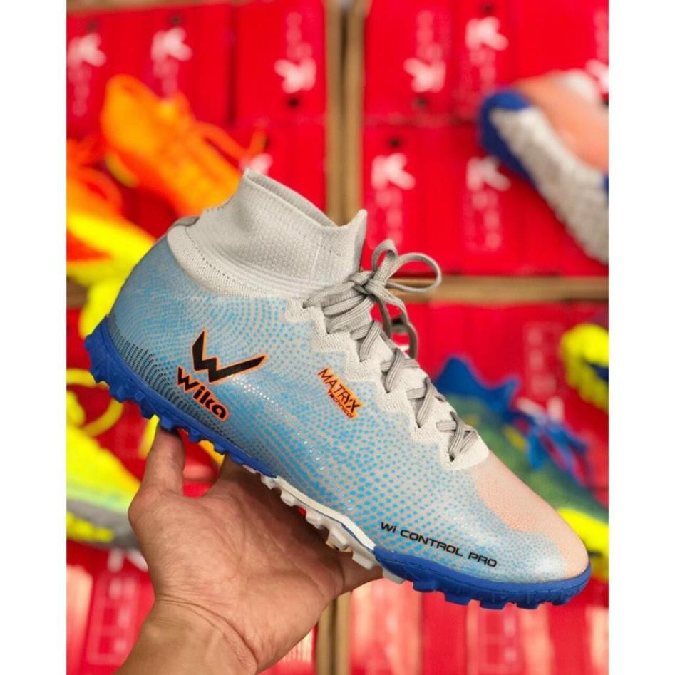 FREESHIP✌Tặng tất 40k✌️ Giầy đá bóng Wika Superspeed chính hãng - khâu kín đế 100% - giày đá bóng đế TF - nhiều màu