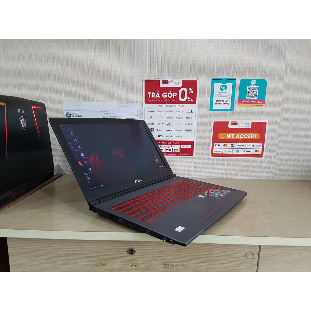 👉 MSI Gaming GV62 (I7 7700HQ, 8GB, SSD 256G, GTX1050 4GB) | BigBuy360 - bigbuy360.vn