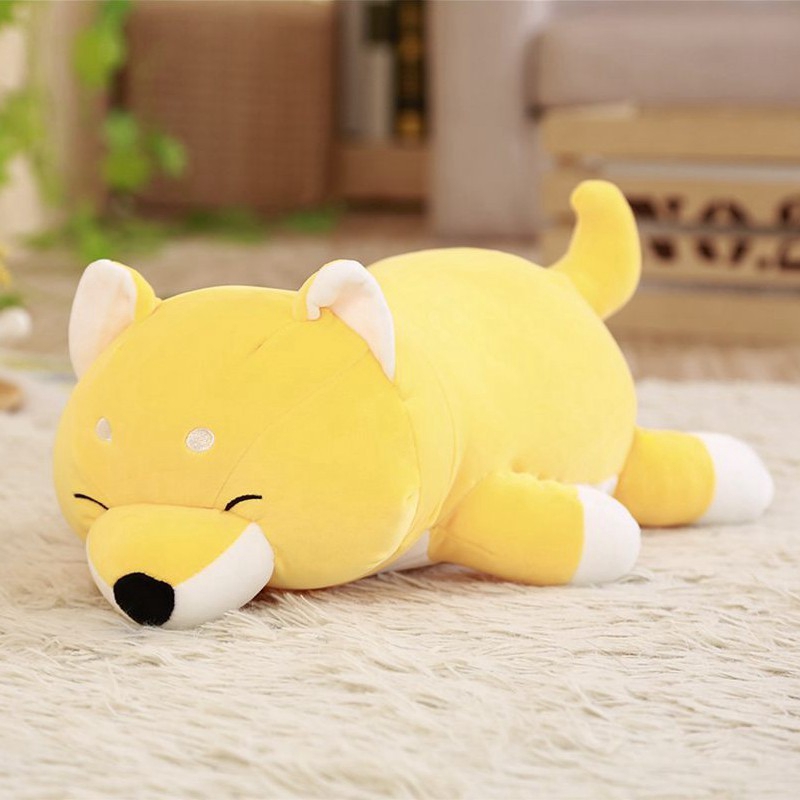 Thú Nhồi Bông Hình Chú Chó Shiba Akita Xinh Xắn