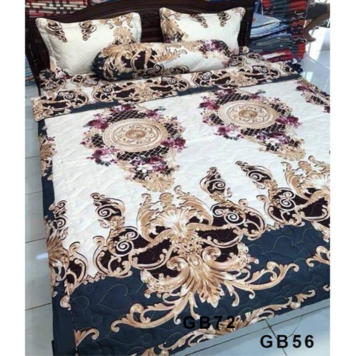 bộ chăn ga gối 5 món poly cotton | BigBuy360 - bigbuy360.vn