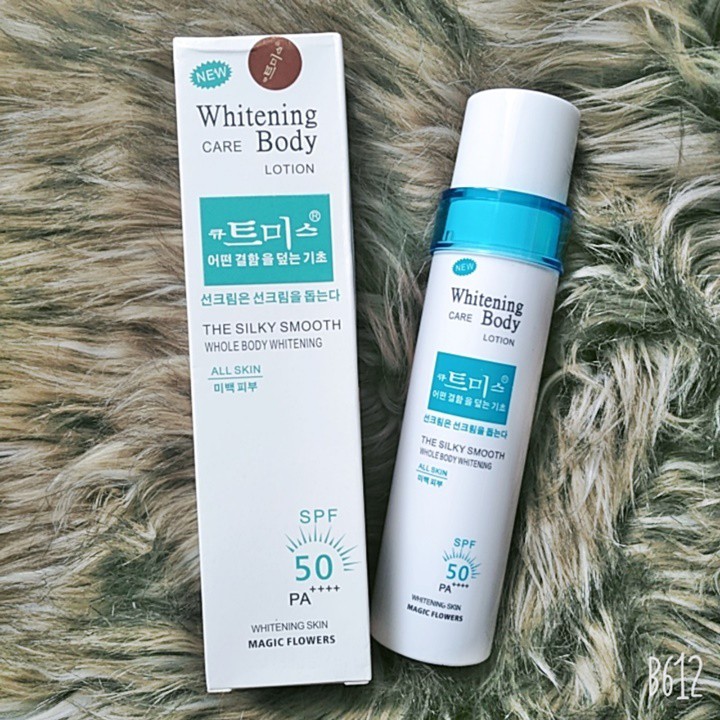 Sữa dưỡng thể làm trắng da Whitening Body Lotion Hàn Quốc 150ml – PN176