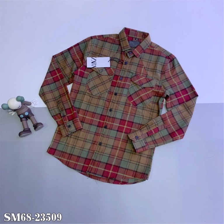 Sơ mi kẻ đỏ đẳng cấp đang xu hướng thị trường- Sơ mi siêu cấp đủ size 38/39/40/41