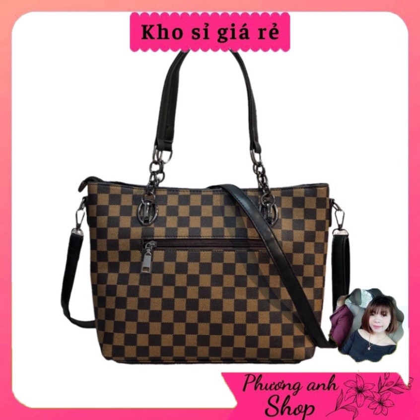 Túi xách công sở đựng vừa A4 hàng túi quảng châu cao cấp nhiều ngăn-Newtuixchnu