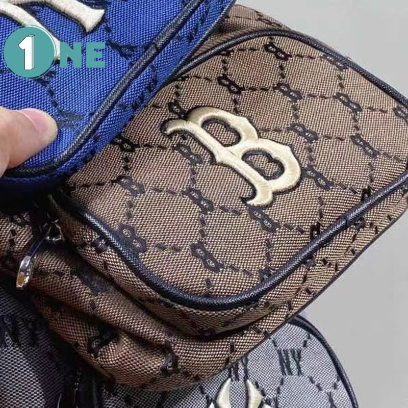 ( Chuẩn Hãng ) Túi Rút MLB NY Monogram Diamond Jacquard New York Yankees Full Tag Mac