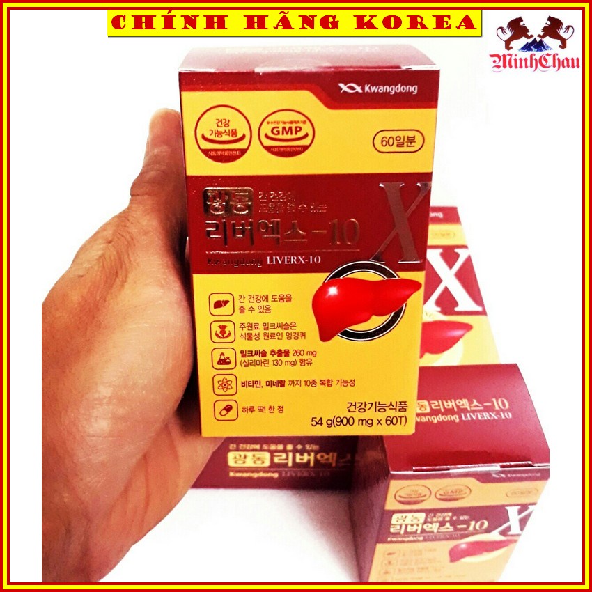 Bổ Gan Hàn Quốc Kwangdong, Viên Bổ Gan Hovenia Cao Cấp, minhchau