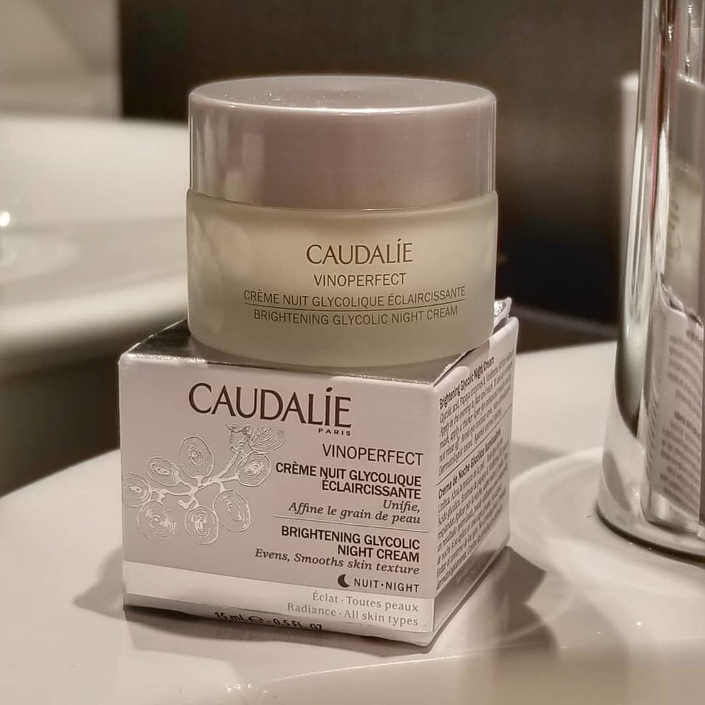 Kem dưỡng da ban đêm Caudalie Vinoperfect Brightening Glycolic Night cream