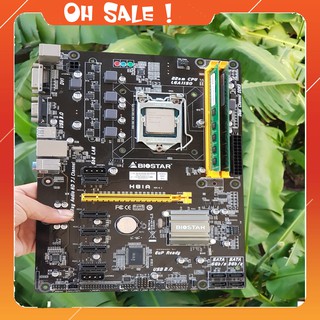 Main H81A Biostar BTC-ĐÃ SỬ DỤNG Bảo hành T5/2021