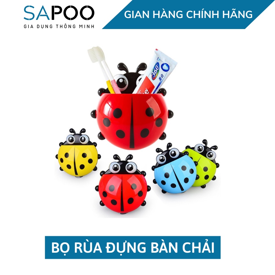 Bọ Rùa Đựng Bàn Chải Gắn Tường Nhà Tắm Siêu Ngộ Nghĩnh - Gia Dụng SAPOO