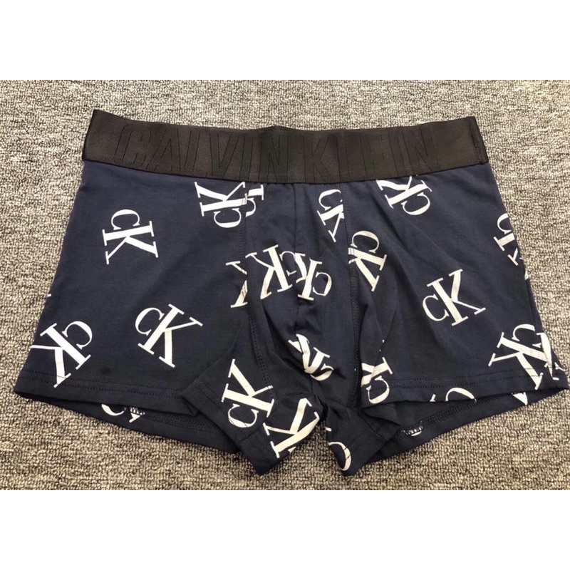 Boxer quần lót nam, sịp đùi in hoạ tiết viền bự Nô Store
