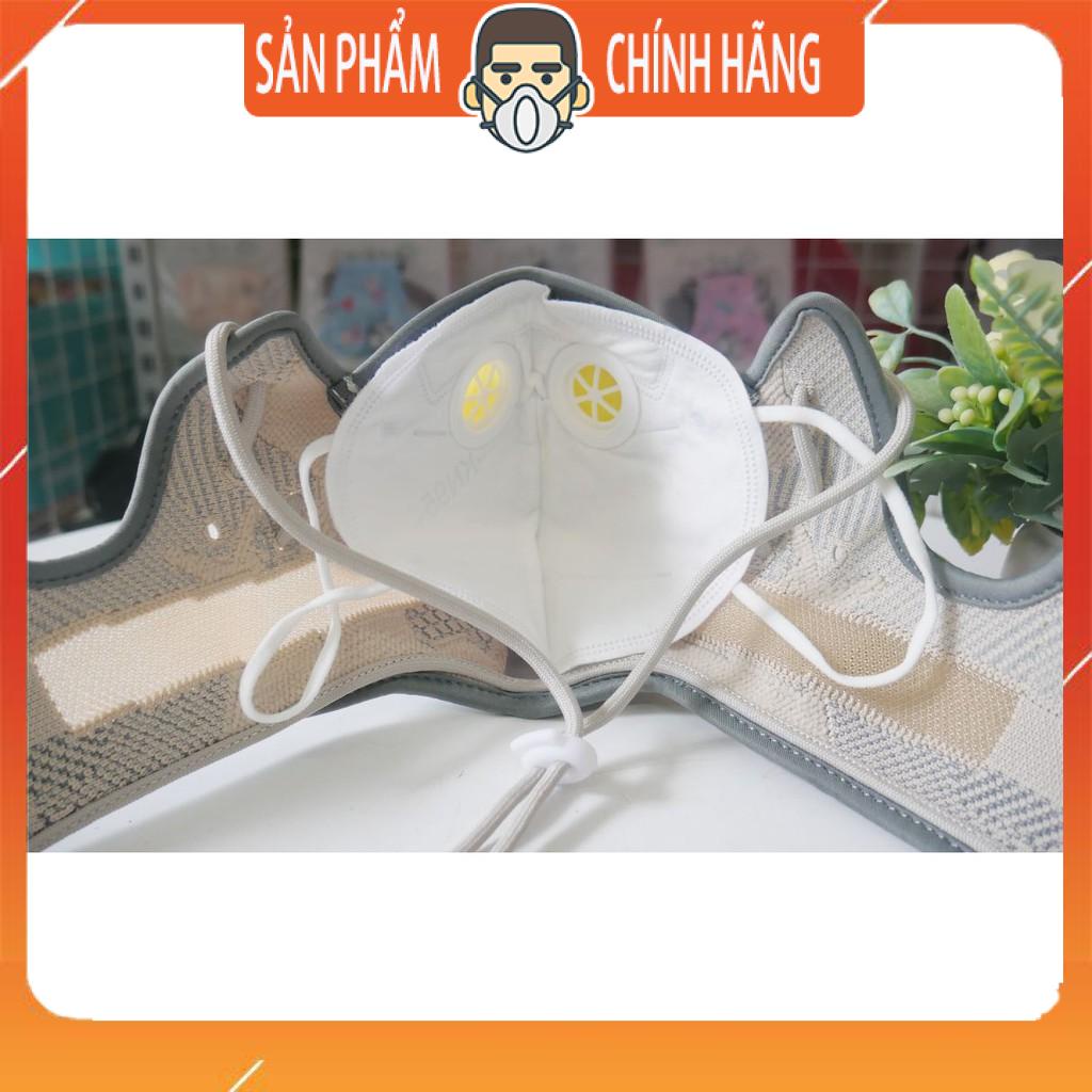 Khẩu Trang Giày Yezzy Xám Vàng phong cách chống bụi thời trang cao cấp