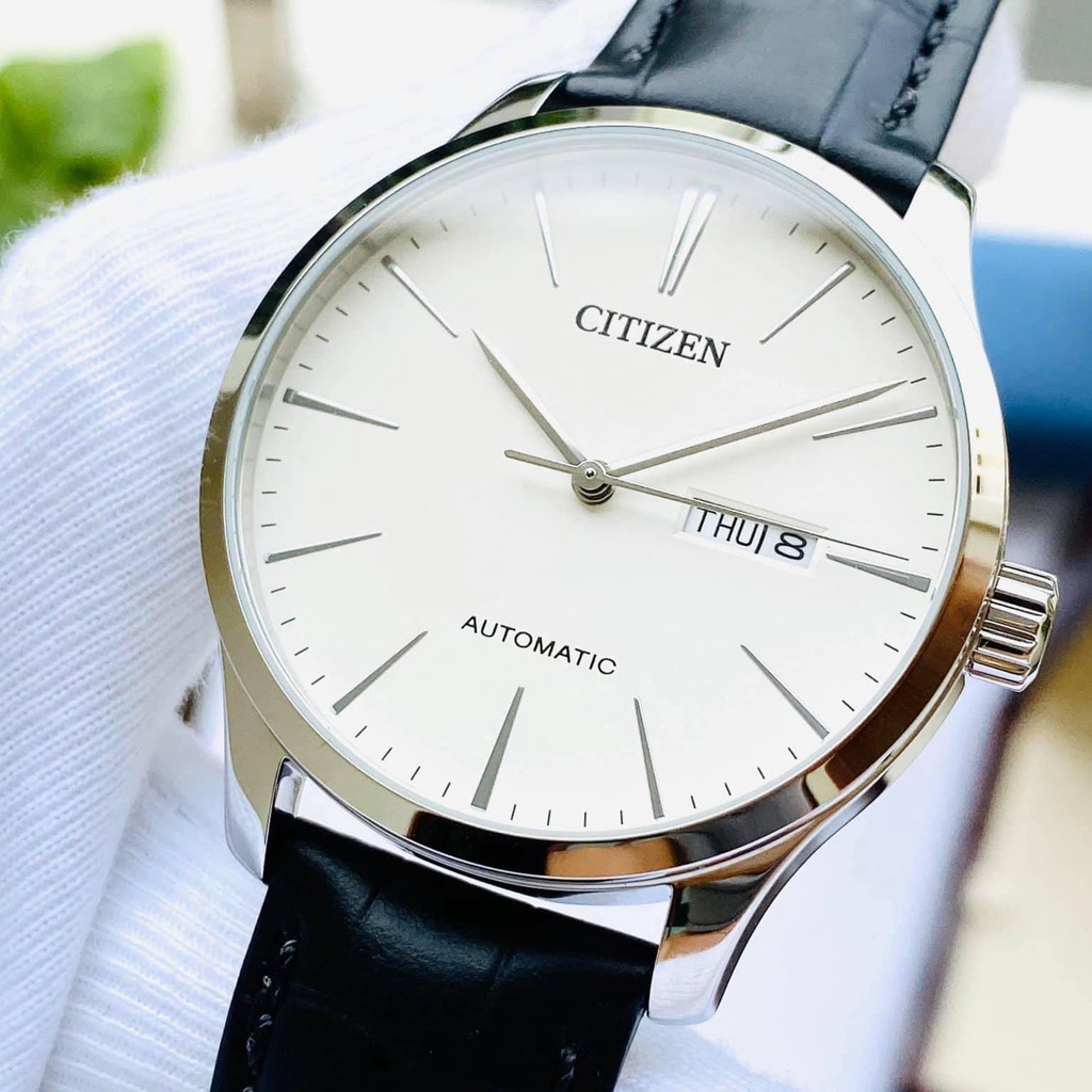 Đồng Hồ Nam CITIZEN Automatic NH8350-08B Chính Hãng Tặng Dây Da Cao Cấp